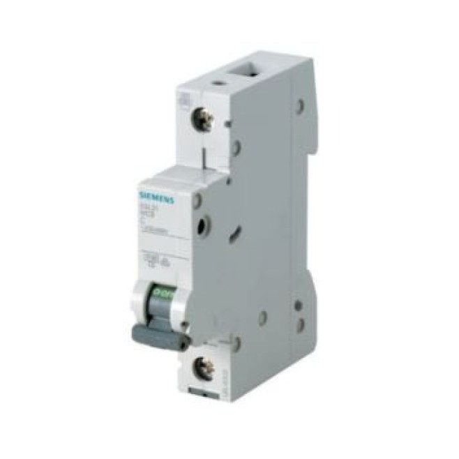 Disjuntor Din Unipolar 16A 5kA Curva C 5SL Siemens - INSTRUFIBER