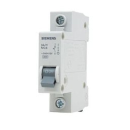 Disjuntor Din Unipolar 20A 3kA Curva C 5SJ Siemens - INSTRUFIBER