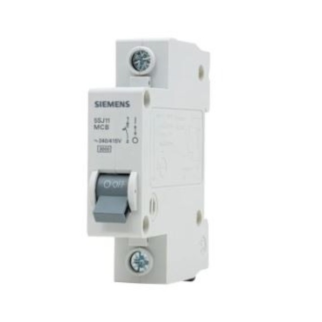 Disjuntor Din Unipolar 32A 3kA Curva C 5SJ Siemens - INSTRUFIBER