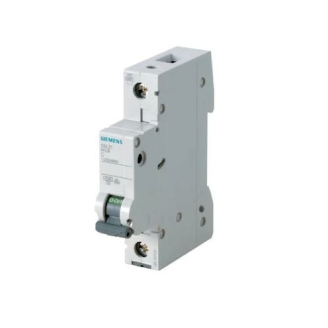 Disjuntor Din Unipolar 32A 5kA Curva C 5SL Siemens - INSTRUFIBER