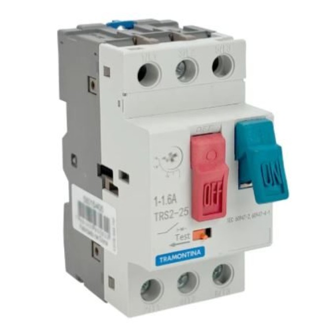 Disjuntor Motor 1 ~ 1.6A Tramontina TRS2-25 - INSTRUFIBER