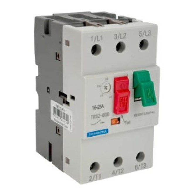 Disjuntor Motor 16 ~ 25A Tramontina TRS2-80B - INSTRUFIBER
