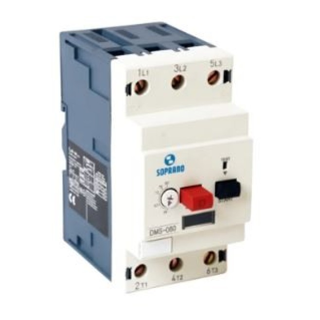 Disjuntor Motor 25~40A DMS-032 Soprano - INSTRUFIBER