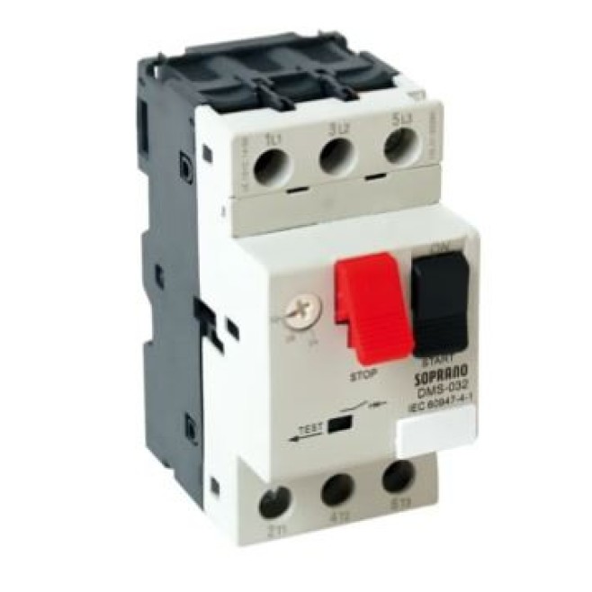 Disjuntor Motor 4.0~6.3 DMS-032 Soprano - INSTRUFIBER