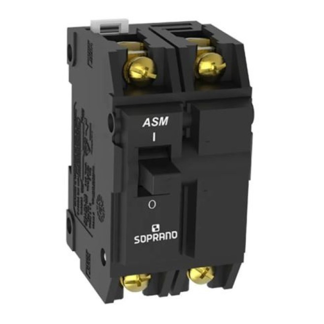 Disjuntor Nema Bifásico 2X100A Soprano - INSTRUFIBER