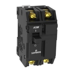 Disjuntor Nema Bifásico 2X15A Soprano - INSTRUFIBER