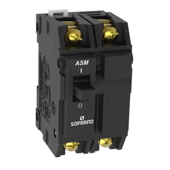 Disjuntor Nema Bifásico 2X90A Soprano - INSTRUFIBER