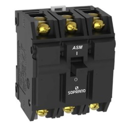 Disjuntor Nema Trifásico 3X100A Soprano - INSTRUFIBER