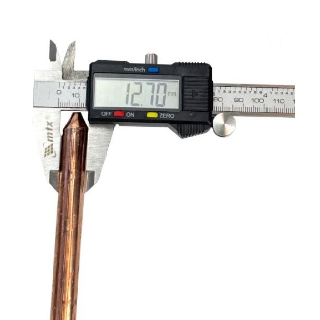 Haste para Aterramento 1/2" X 1,20m - INSTRUFIBER Haste para Aterramento 1/2" X 1,20m - INSTRUFIBER