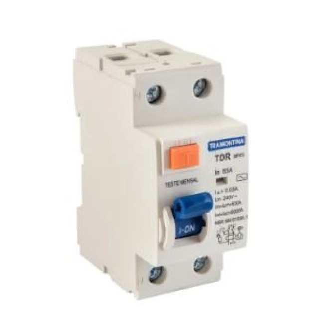 IDR - Interruptor Diferencial Residual 2P A63A 30mA Tramontina - INSTRUFIBER