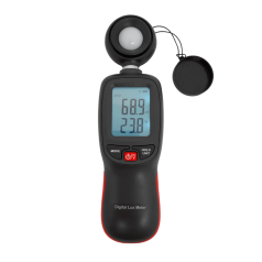 CB300 - Luxímetro e Temperatura com Memória de Armazenamento - INSTRUFIBER