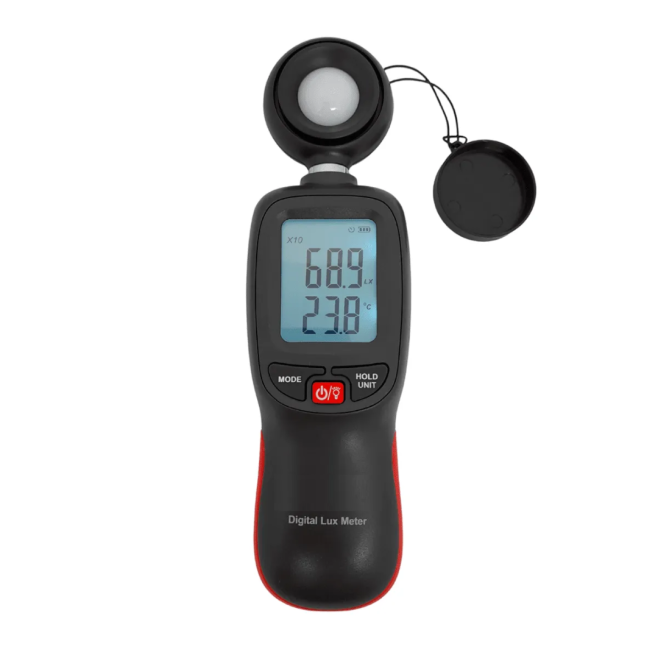 CB300 - Luxímetro e Temperatura com Memória de Armazenamento - INSTRUFIBER CB300 - Luxímetro e Temperatura com Memória de Armazenamento - INSTRUFIBER