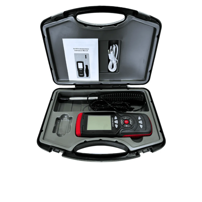 CB8911 - Anemômetro Digital de Fio Quente - INSTRUFIBER CB8911 - Anemômetro Digital de Fio Quente - INSTRUFIBER