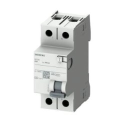 Interruptor DR 2P 25A 30mA 100~240V 5SV5312 Siemens - INSTRUFIBER