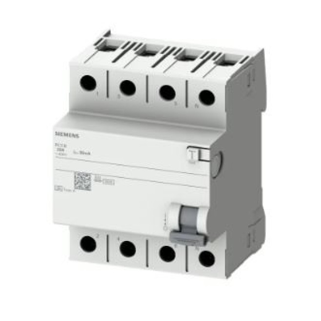 Interruptor DR 4P 25A 30mA 220~400V 5SV5342 Siemens - INSTRUFIBER