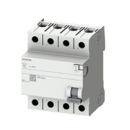 Interruptor DR 4P 40A 30mA 220~400V 5SV5344 Siemens - INSTRUFIBER