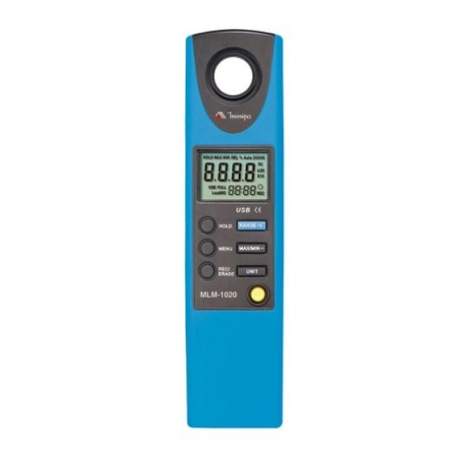 Luxímetro Digital LCD Data Logger MINIPA - MLM-1020 - INSTRUFIBER