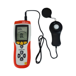 Luxímetro Digital LD900 com Registro de Dados e Software Escala 0 a 400.000 LUX - INSTRUFIBER