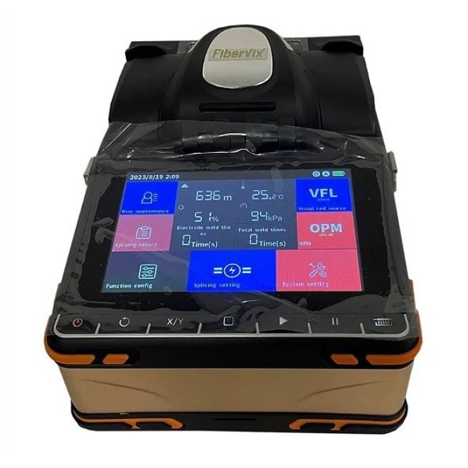 Máquina de Fusão FV 1001 Núcleo 6 Motores Tela Touch 5.5" - INSTRUFIBER