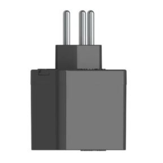 Plugue DPS Protetor Raios / Surtos p/ Aparelhos Elétricos 3P 10A - INSTRUFIBER