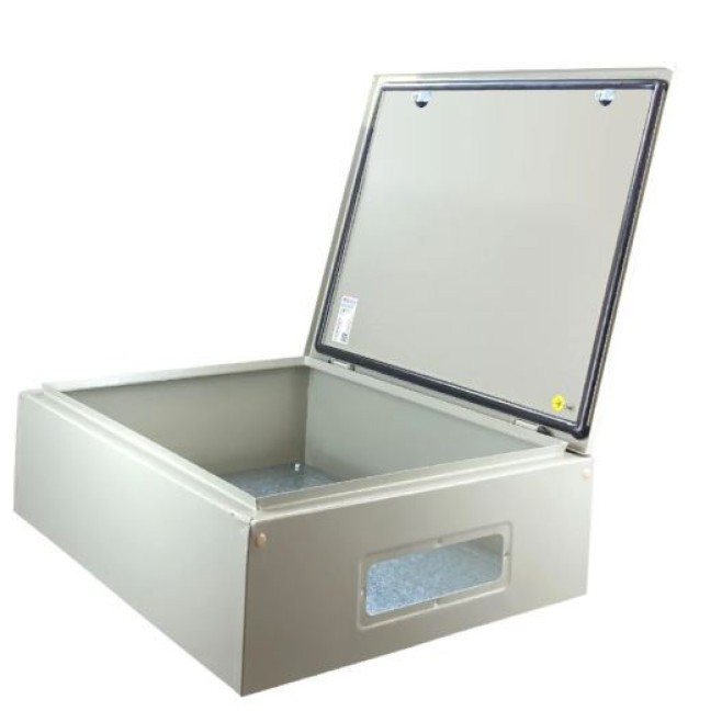 Quadro de Comando 100X80X25cm Com Flange Lukbox - INSTRUFIBER