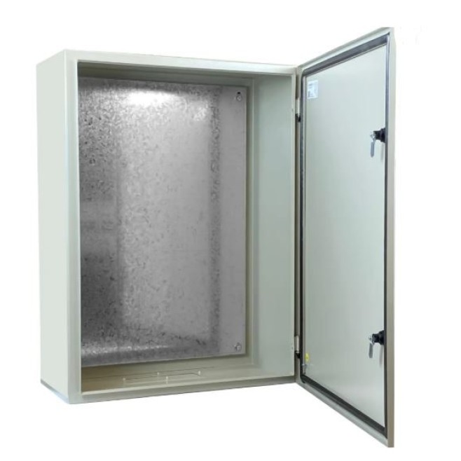 Quadro de Comando 100X80X25cm Com Flange Lukbox - INSTRUFIBER