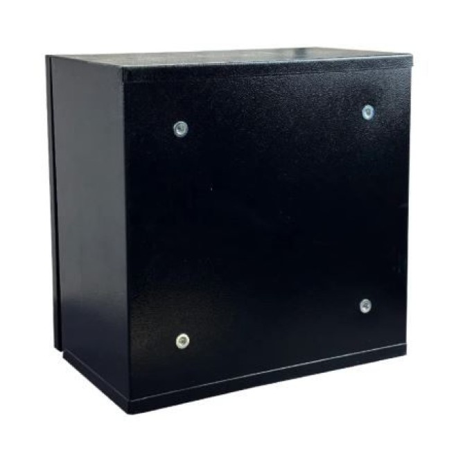 Quadro de Comando 30X30X20cm Sem Flange Preto Lukma - INSTRUFIBER