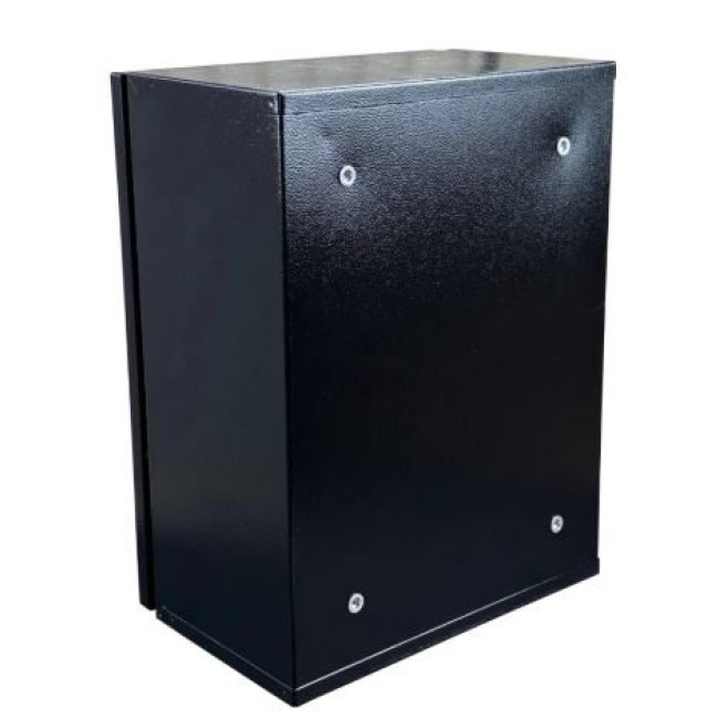 Quadro de Comando 40X30X20cm Sem Flange Preto Lukma - INSTRUFIBER