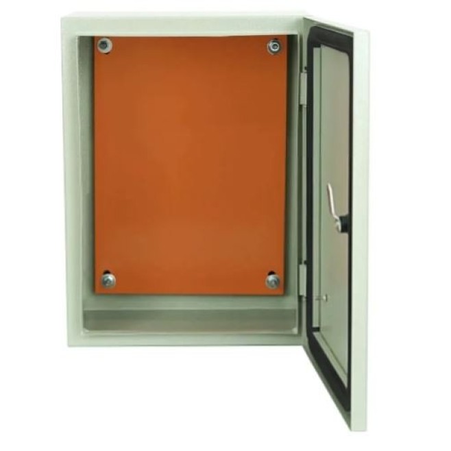 Quadro de Comando 60X50X20cm Com Flange Lukbox - INSTRUFIBER