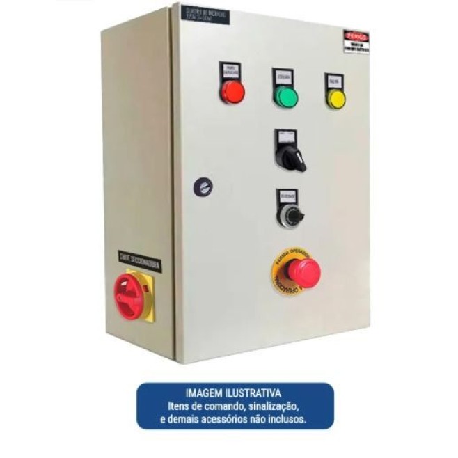 Quadro de Comando 60X50X20cm Sem Flange Andaluz - INSTRUFIBER