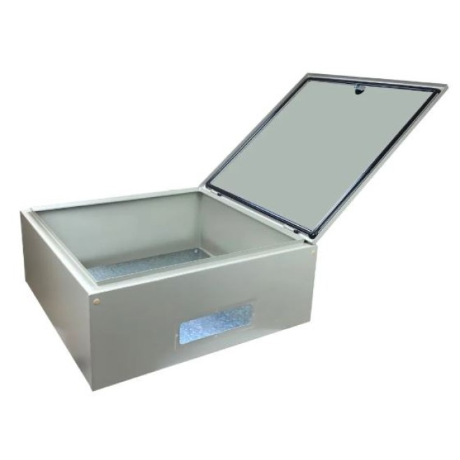 Quadro de Comando 60X60X25cm Com Flange Lukma - INSTRUFIBER