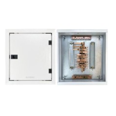 Quadro de Distribuição 15 Din + Geral c/ Barramento Trifásico 80A - Sobrepor - INSTRUFIBER