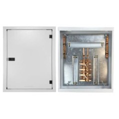 Quadro de Distribuição 16 Din + Geral c/ Barramento Bifásico 100A - Sobrepor - INSTRUFIBER