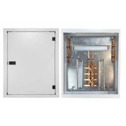 Quadro de Distribuição 16 Din + Geral c/ Barramento Bifásico 100A - Sobrepor - INSTRUFIBER