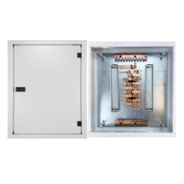 Quadro de Distribuição 16 Din + Geral c/ Barramento Bifásico 80A - Sobrepor - INSTRUFIBER