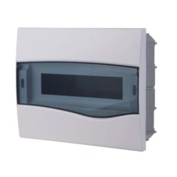 Quadro de Distribuição 18/12 Disjuntores Embutir Brum - INSTRUFIBER