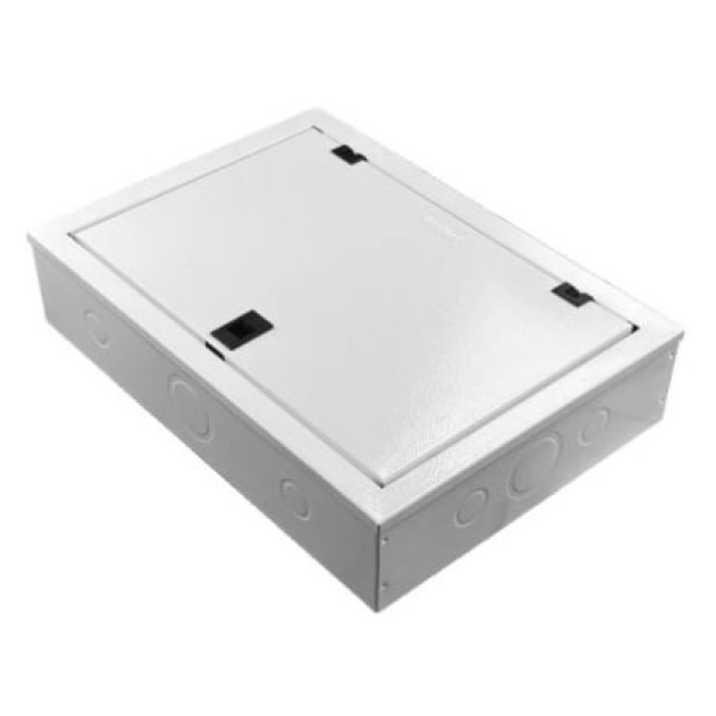 Quadro de Distribuição 21 Din + Geral c/ Barramento Trifásico 80A - Sobrepor - INSTRUFIBER