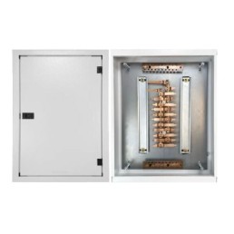 Quadro de Distribuição 22 Din + Geral c/ Barramento Bifásico 80A - Sobrepor - INSTRUFIBER