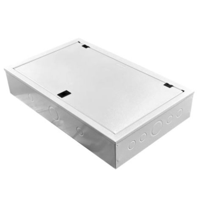 Quadro de Distribuição 22 Din + Geral c/ Barramento Bifásico 80A - Sobrepor - INSTRUFIBER