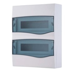 Quadro de Distribuição 24/16 Disjuntores Sobrepor Brum - INSTRUFIBER