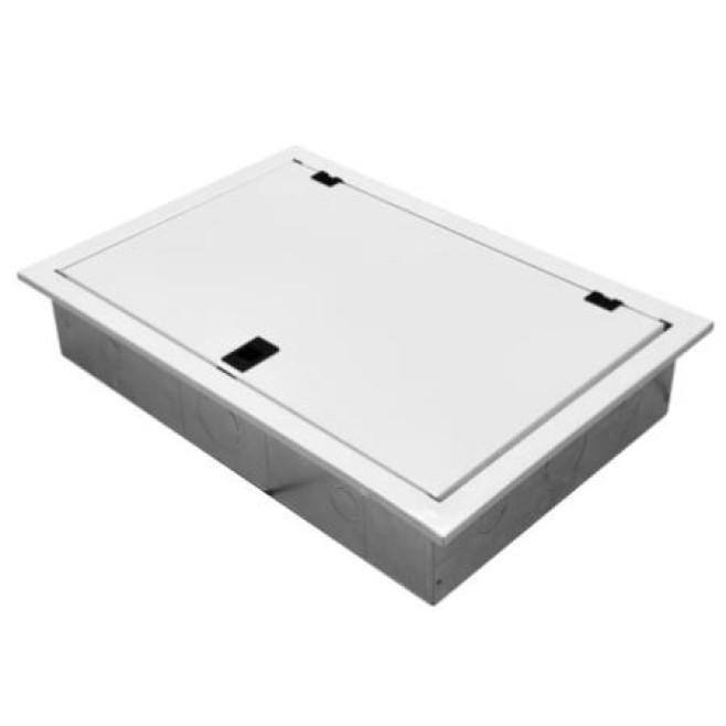 Quadro de Distribuição 24 Din + Geral c/ Barramento Trifásico 100A - Embutir - INSTRUFIBER