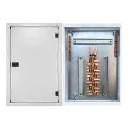 Quadro de Distribuição 24 Din + Geral c/ Barramento Trifásico 100A - Sobrepor - INSTRUFIBER