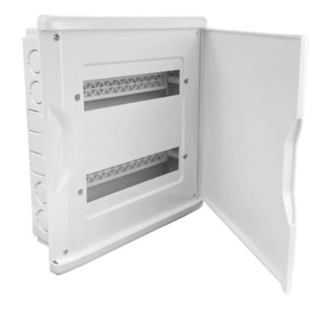 Quadro de Distribuição 24 Din Embutir Krona - INSTRUFIBER