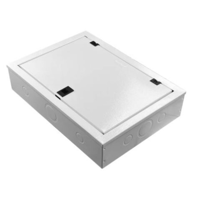 Quadro de Distribuição 28 Din + Geral c/ Barramento Bifásico 100A - Sobrepor - INSTRUFIBER