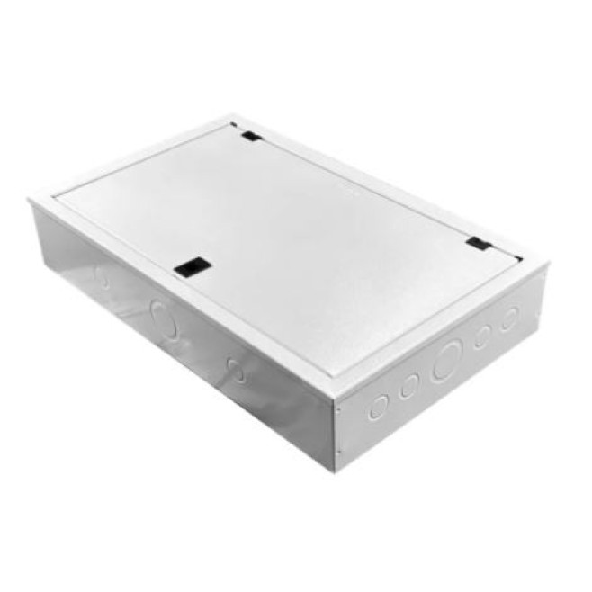 Quadro de Distribuição 28 Din + Geral c/ Barramento Trifásico 100A - Sobrepor - INSTRUFIBER