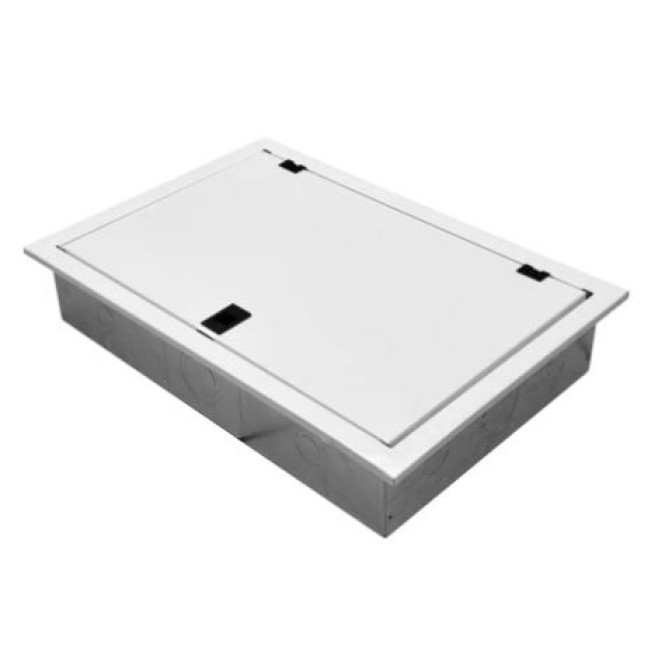 Quadro de Distribuição 33 Din + Geral c/ Barramento Trifásico 80A - Embutir - INSTRUFIBER