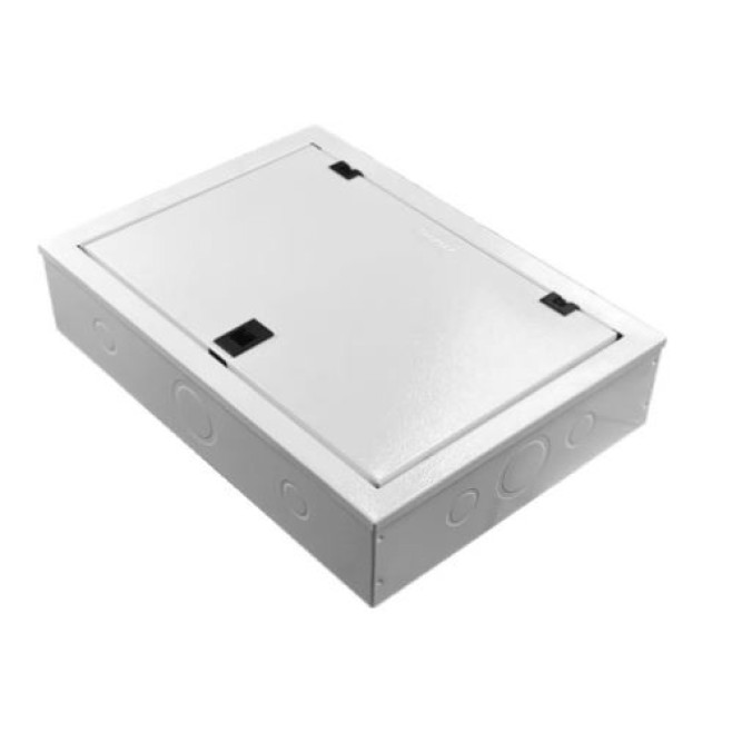 Quadro de Distribuição 34 Din + Geral c/ Barramento Bifásico 100A - Sobrepor - INSTRUFIBER