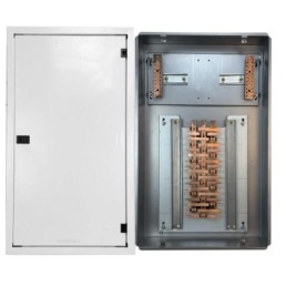 Quadro de Distribuição 34 Din + Geral c/ Barramento Trifásico 150A - Embutir - INSTRUFIBER