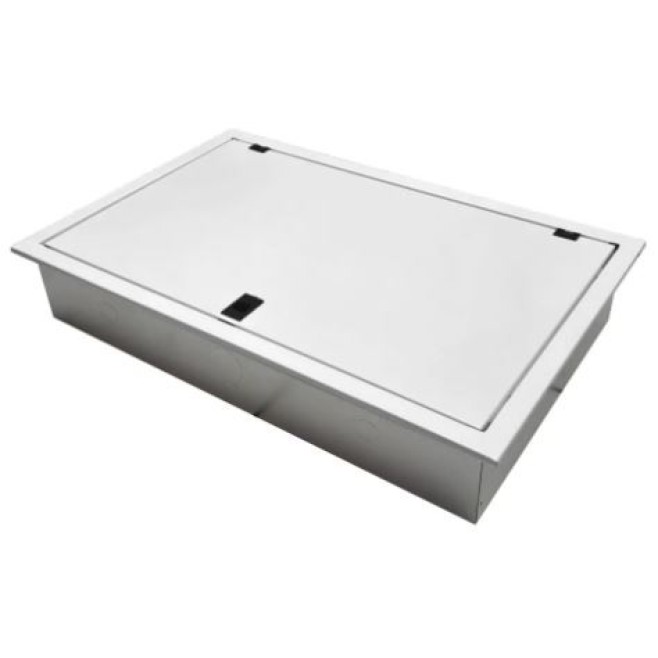 Quadro de Distribuição 34 Din + Geral c/ Barramento Trifásico 150A - Embutir - INSTRUFIBER