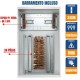 Quadro de Distribuição 34 Din + Geral c/ Barramento Trifásico 150A - Sobrepor - INSTRUFIBER